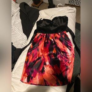 SNAP silky cocktail dress